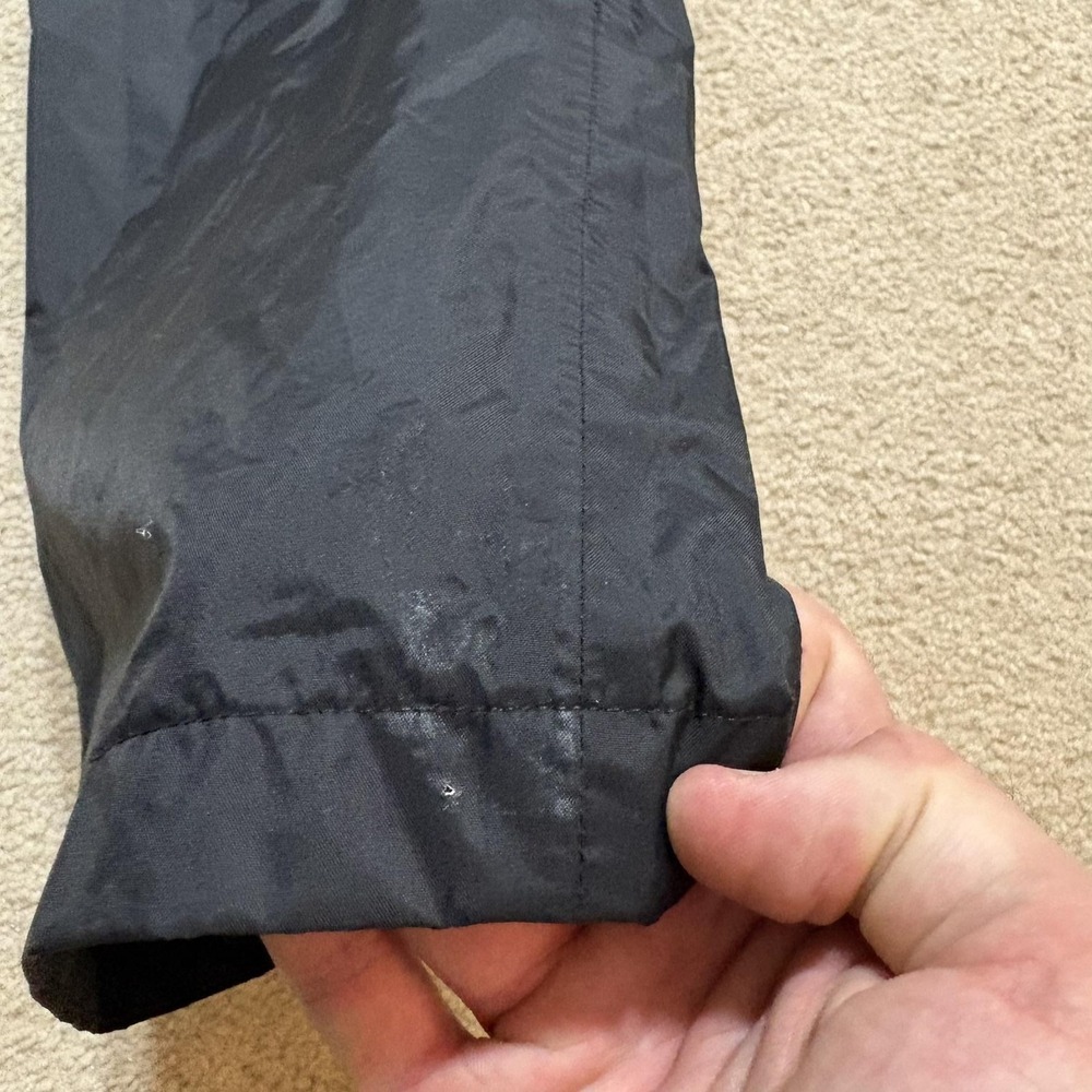 Columbia Rain Pants Mens Small Black Omni-Tech Waterproof Hiking Elastic Waist - Picture 15 of 15
